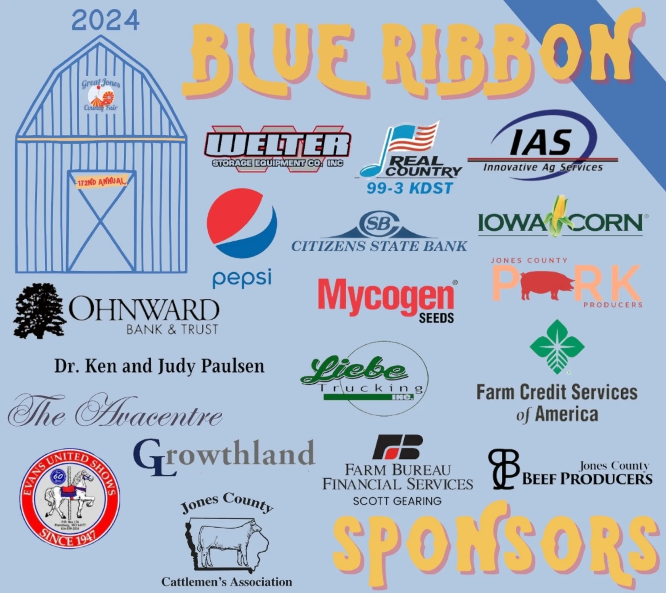 Blue Ribbon Sponsors
