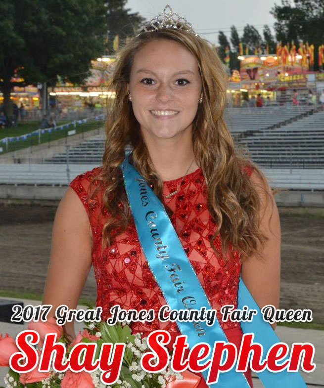 Shay Stephen, 2017 Great Jones County Fair Queen!