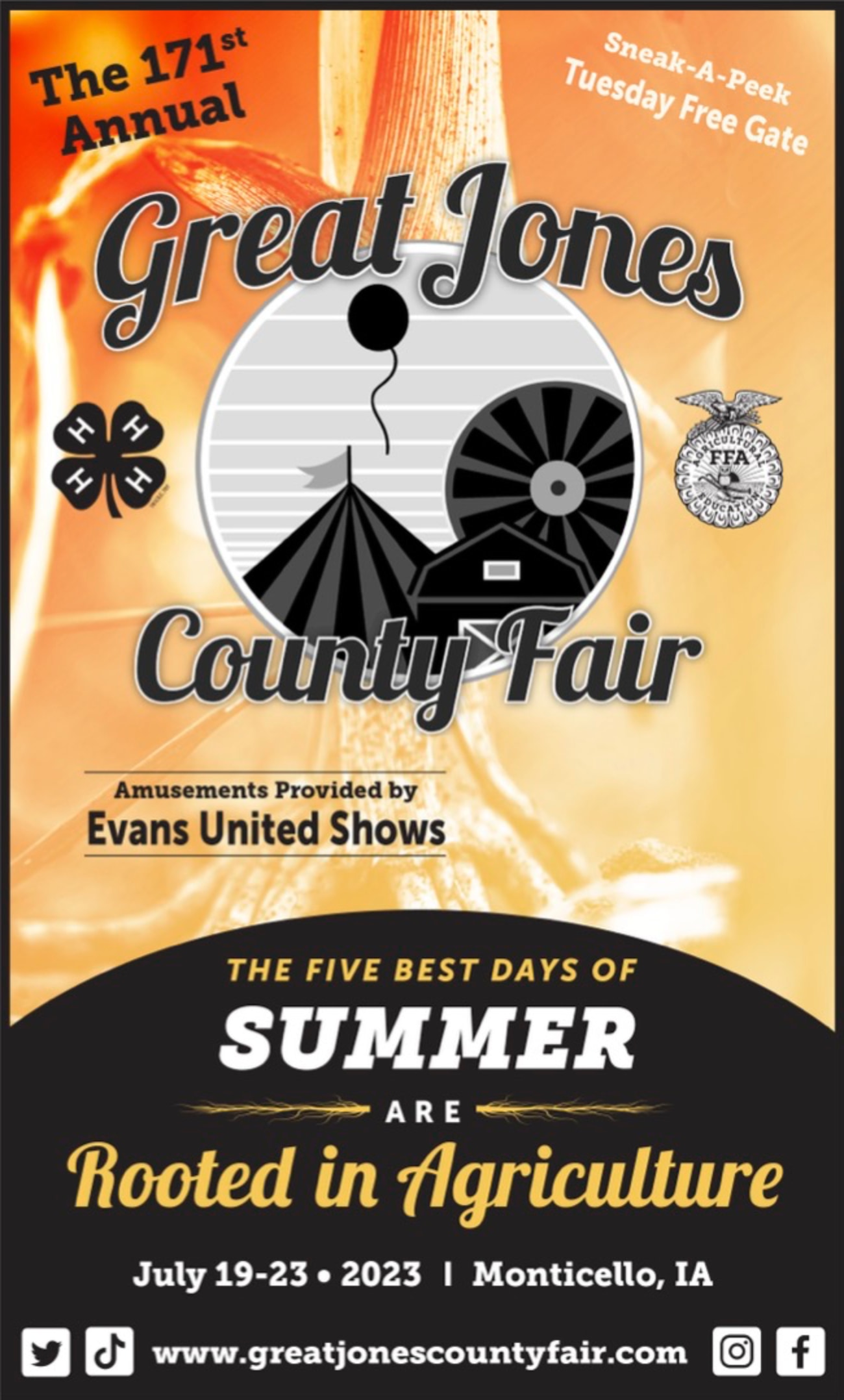 Jones County Fair 2024 Iowa Tickets Britt Colleen