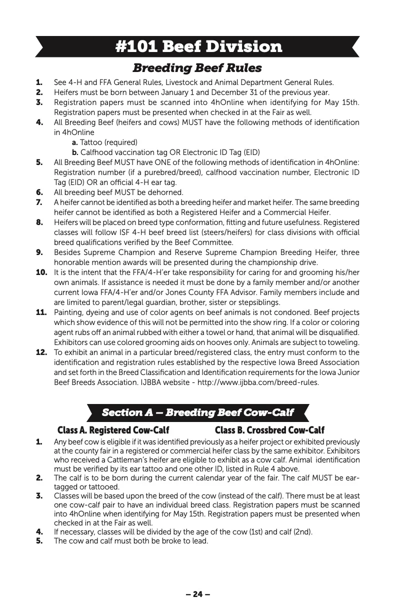 2025 Great Jones County Fair Premium Book Page #24