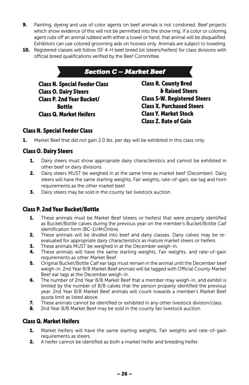 2025 Great Jones County Fair Premium Book Page #26