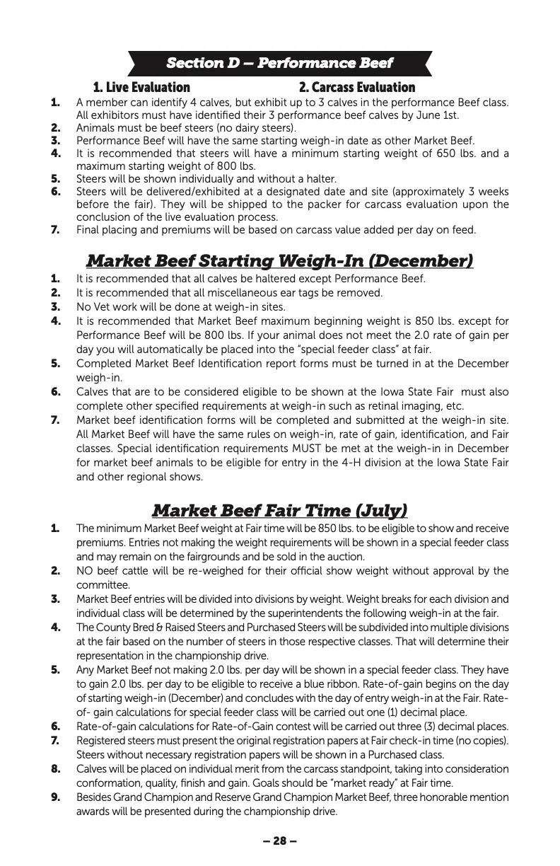 2025 Great Jones County Fair Premium Book Page #28
