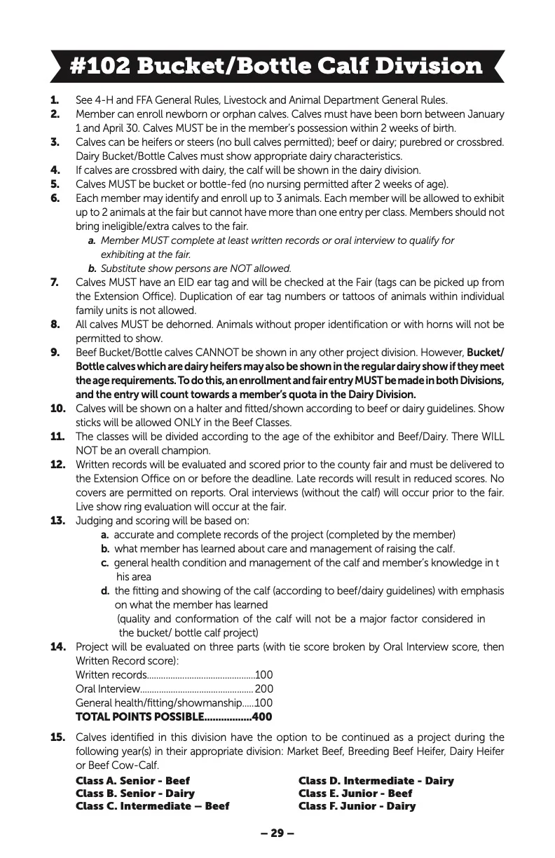 2025 Great Jones County Fair Premium Book Page #29