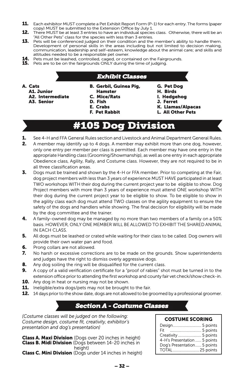 2025 Great Jones County Fair Premium Book Page #32