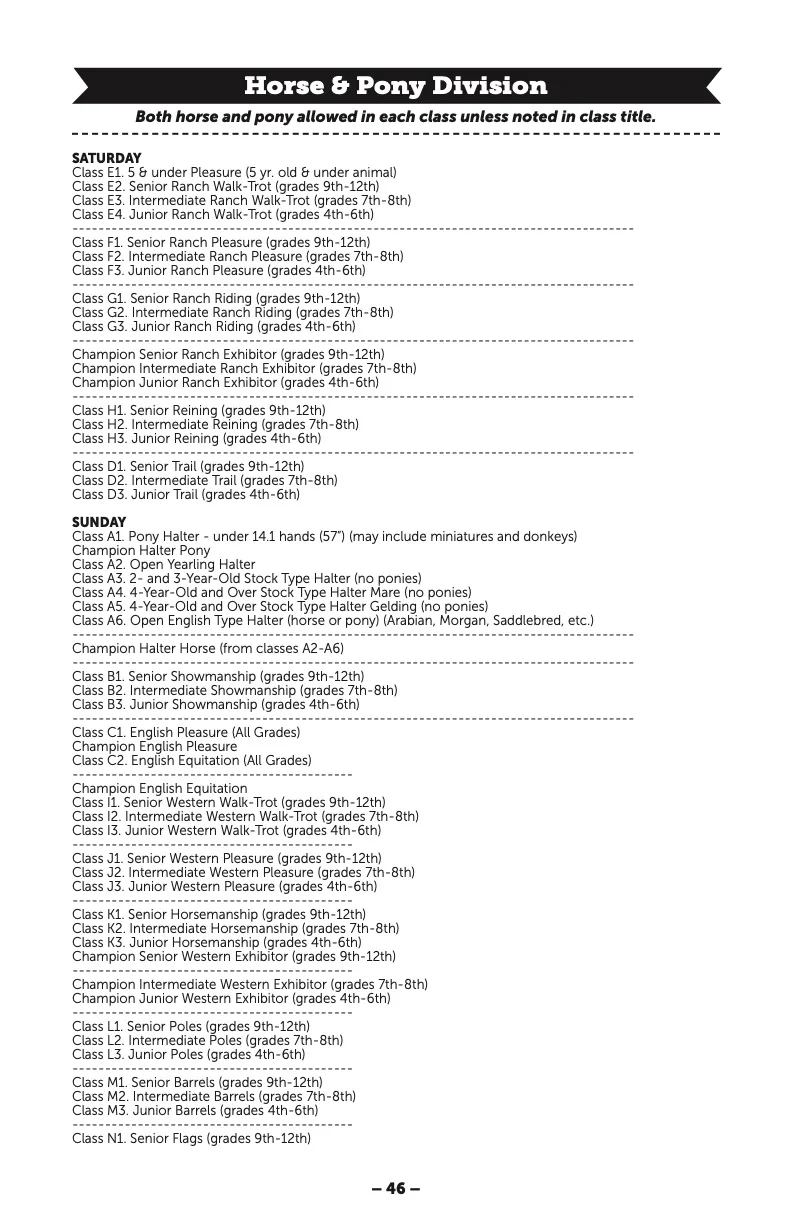 2025 Great Jones County Fair Premium Book Page #46