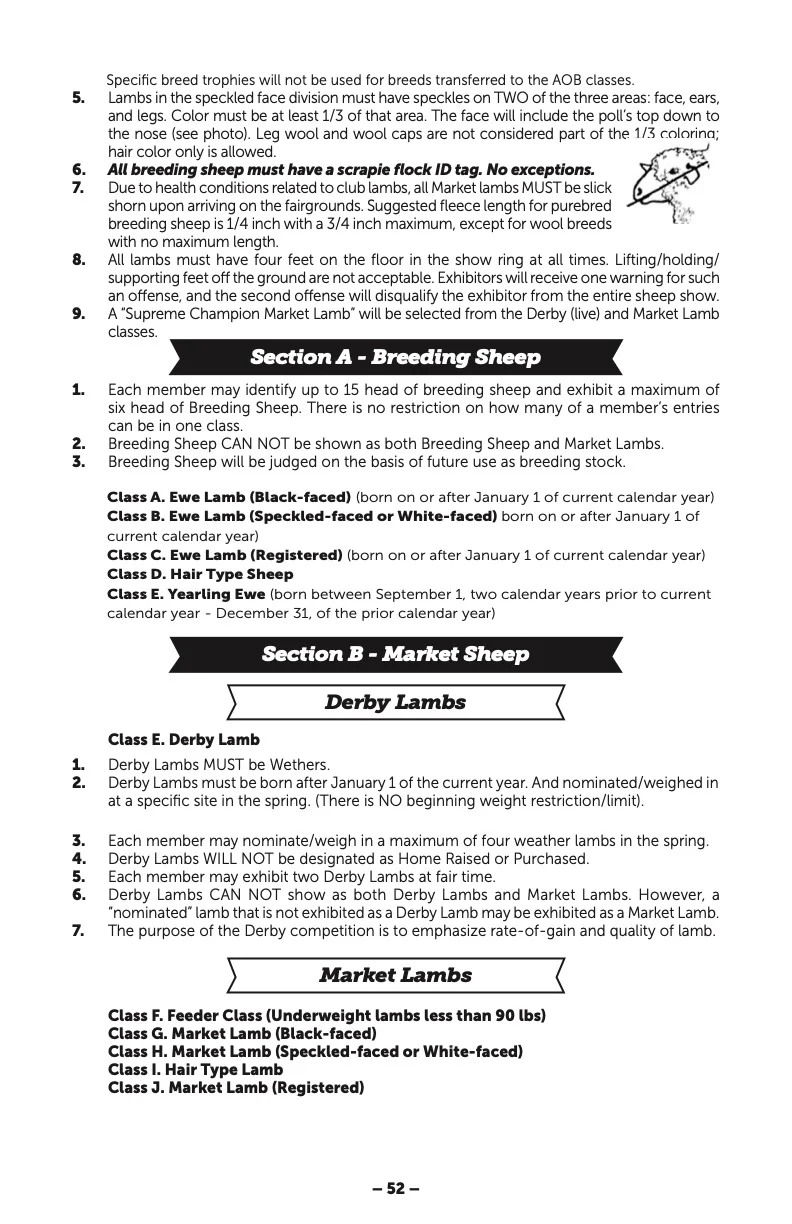 2025 Great Jones County Fair Premium Book Page #52