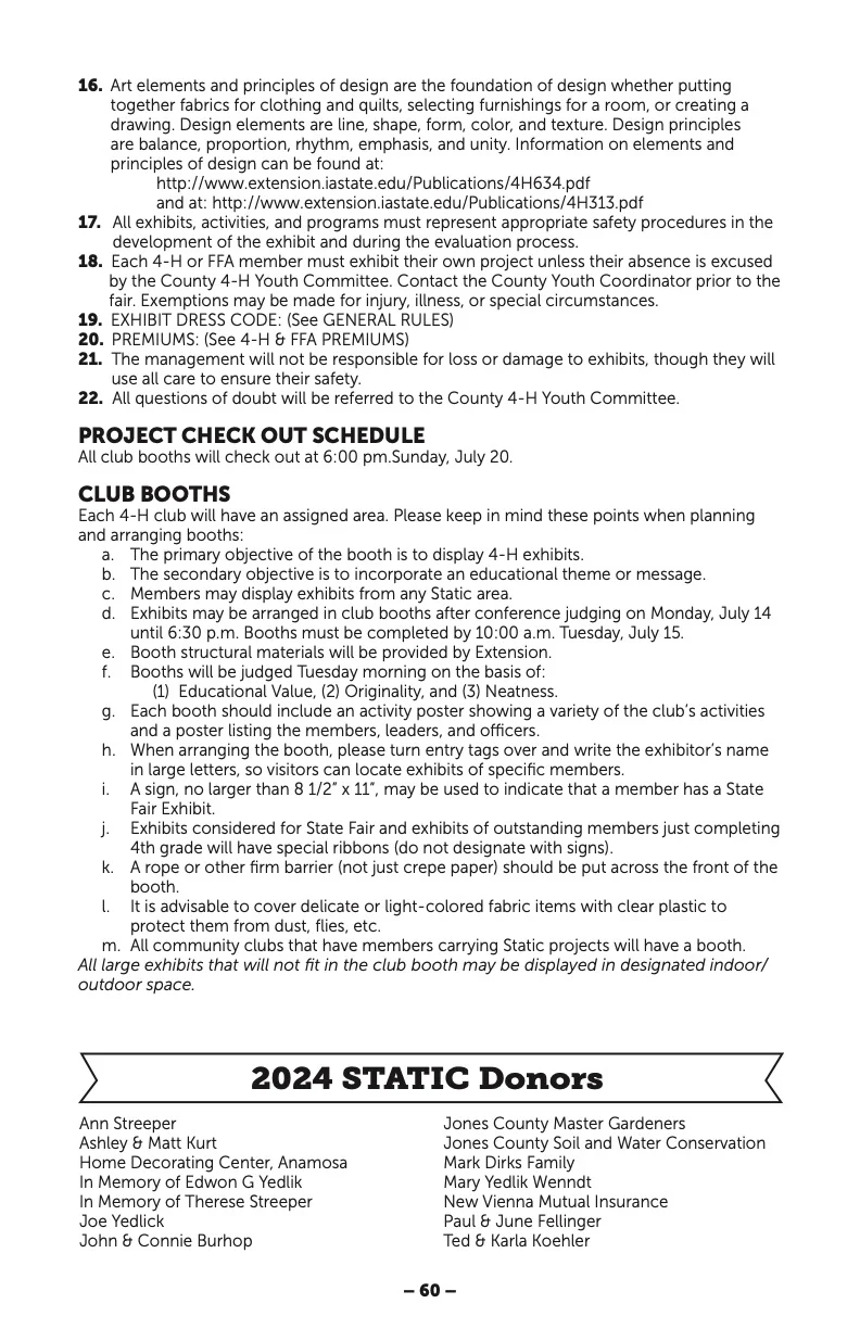 2025 Great Jones County Fair Premium Book Page #60