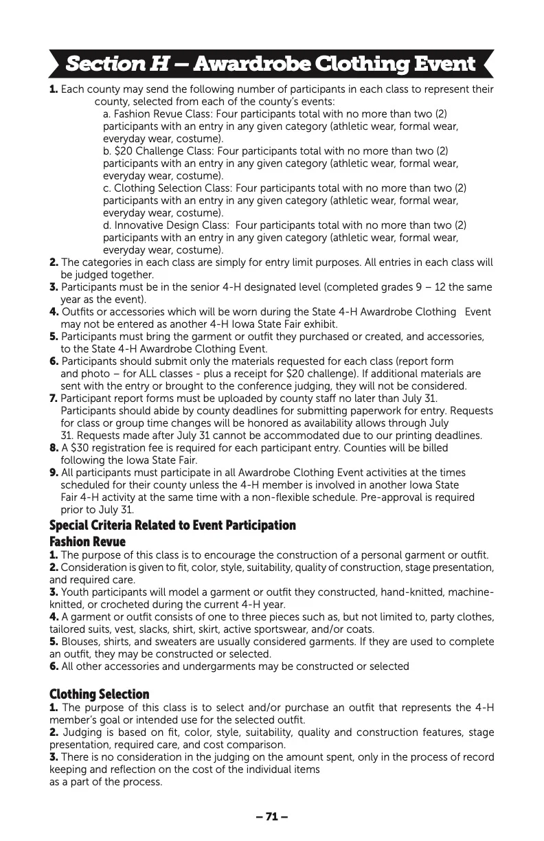 2025 Great Jones County Fair Premium Book Page #71