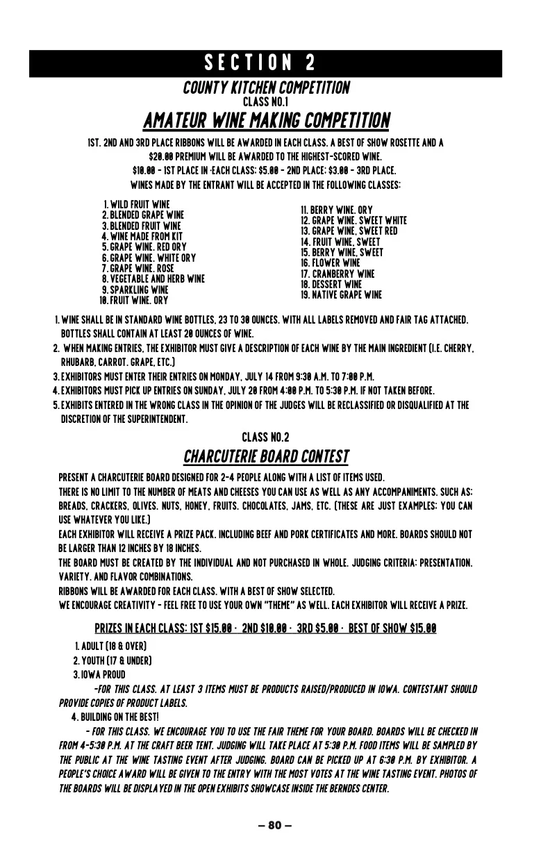 2025 Great Jones County Fair Premium Book Page #80