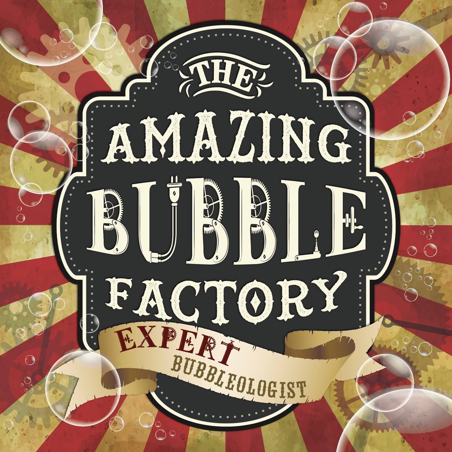 The Amazing Bubble Factory Logo
